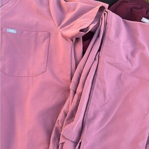 Figs Mauve Scrub Set